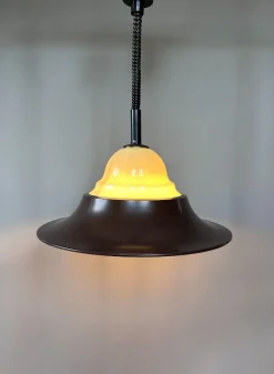 Vintage Space Age UFO Hängelampe von Cosack Leuchten, 1960er