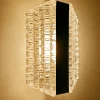 Vintage Space Age Wandleuchten aus Glas von Kaiser, 2er Set
