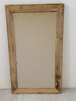 Vintage Spiegel mit Vergoldetem Holzrahmen, 1970
