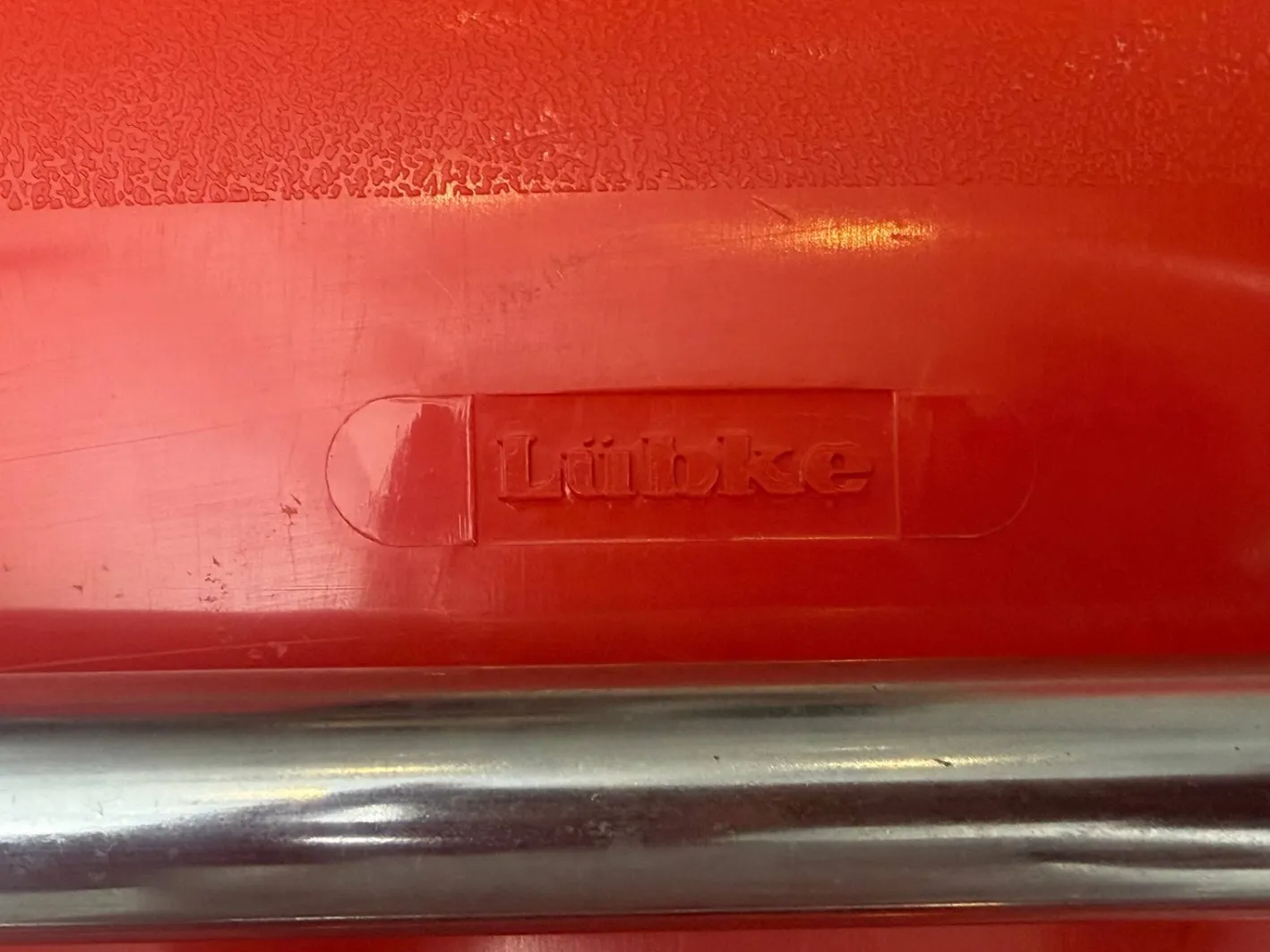 Vintage Stapelstühle von Lübke, 1970er