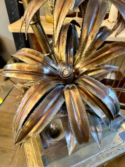 Vintage Stehlampe aus Palmen von Maison Jansen, 1970
