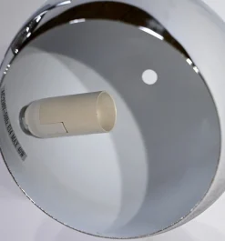 Vintage Stehlampe aus verchromtem Metall, 1970