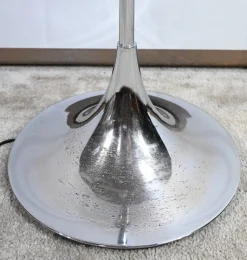 Vintage Stehlampe aus verchromtem Metall, 1970