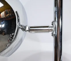Vintage Stehlampe aus verchromtem Metall, 1970