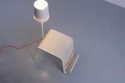 Vintage Stehlampe mit Zeitschriftenständer von Tomek Rygalik für Ikea
