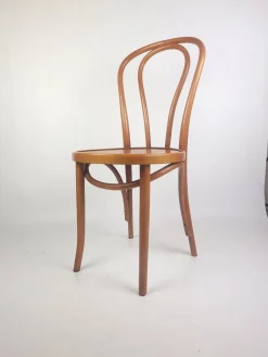 Vintage Stühle aus Bugholz, 1980er, 2er Set