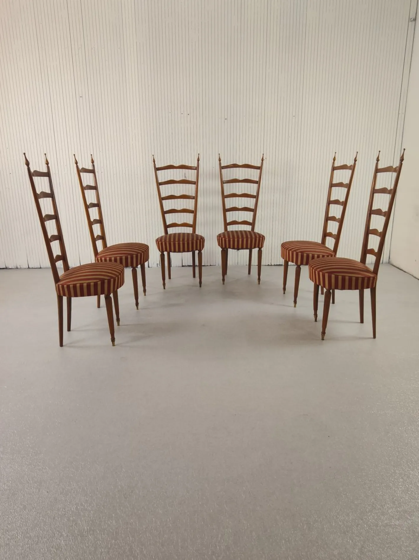 Vintage Stühle von Paolo Buffa, 1950er, 6er Set