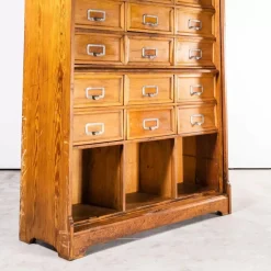 Vintage Tambour Schubladenschrank von Stolzenberg, 1940er