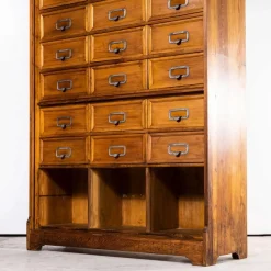 Vintage Tambour Schubladenschrank von Stolzenberg, 1940er