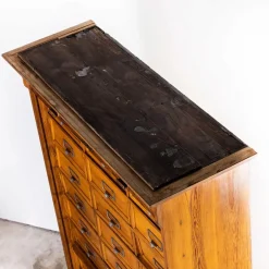 Vintage Tambour Schubladenschrank von Stolzenberg, 1940er
