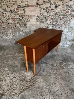 Vintage Teak Boomerang Schreibtisch von Göran Strand, 1960er