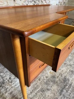 Vintage Teak Boomerang Schreibtisch von Göran Strand, 1960er