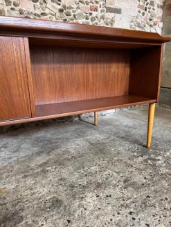 Vintage Teak Boomerang Schreibtisch von Göran Strand, 1960er
