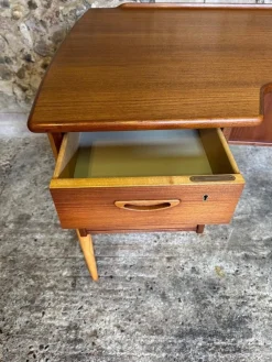 Vintage Teak Boomerang Schreibtisch von Göran Strand, 1960er