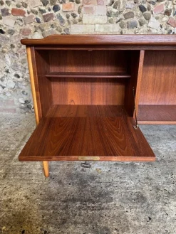 Vintage Teak Boomerang Schreibtisch von Göran Strand, 1960er