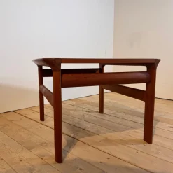 Vintage Teak Couchtisch, Dänemark, 1960er