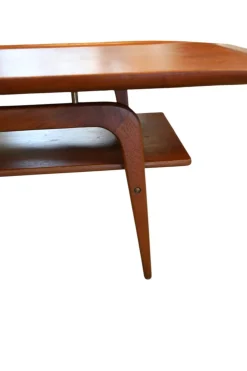 Vintage Teak Couchtisch von Arne Hovmand Olsen, 1960er