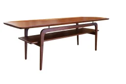 Vintage Teak Couchtisch von Arne Hovmand Olsen, 1960er