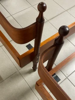 Vintage Teak Einzelbetten von Fratelli Proserpio, 1960er, 2er Set