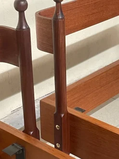 Vintage Teak Einzelbetten von Fratelli Proserpio, 1960er, 2er Set