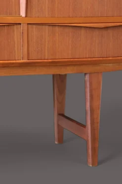 Vintage Teak Highboard von EW Bach für Sejling Stolfabrik, 1960er