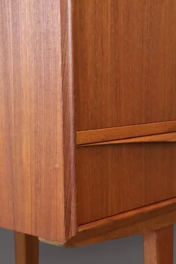 Vintage Teak Highboard von EW Bach für Sejling Stolfabrik, 1960er