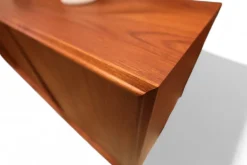 Vintage Teak Highboard von EW Bach für Sejling Stolfabrik, 1960er
