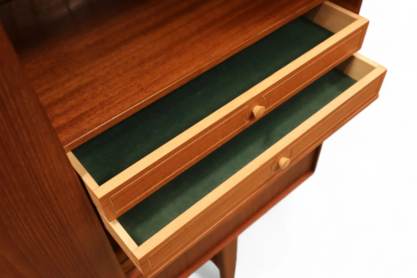 Vintage Teak Highboard von EW Bach für Sejling Stolfabrik, 1960er