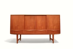 Vintage Teak Highboard von EW Bach für Sejling Stolfabrik, 1960er