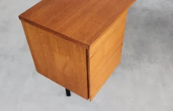 Vintage Teak Schreibtisch von Knoll, 1960er