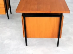 Vintage Teak Schreibtisch von Knoll, 1960er
