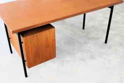 Vintage Teak Schreibtisch von Knoll, 1960er