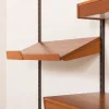 Vintage Teak Wall Unit by Kai Kristiansen for FM Mobler, 1960s