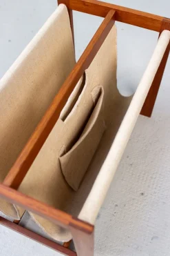 Vintage Teak Zeitungsständer von Aksel Kjersgaard, 1960er