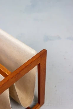 Vintage Teak Zeitungsständer von Aksel Kjersgaard, 1960er