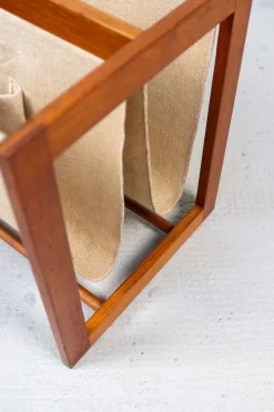 Vintage Teak Zeitungsständer von Aksel Kjersgaard, 1960er