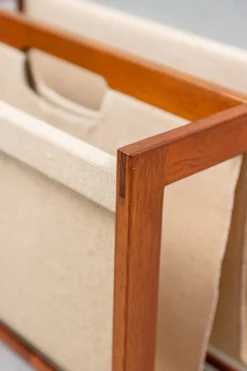 Vintage Teak Zeitungsständer von Aksel Kjersgaard, 1960er