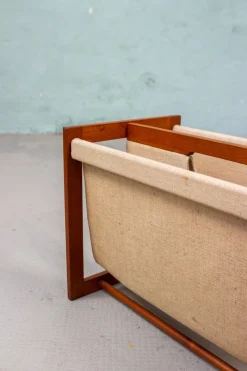 Vintage Teak Zeitungsständer von Aksel Kjersgaard, 1960er