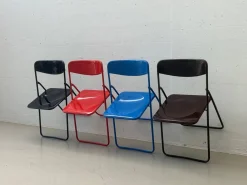 Vintage Ted Klappstühle von Niels Gammelgaard für Ikea, 1970er, 4er Set