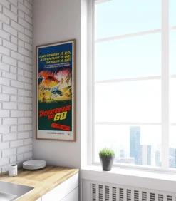 Vintage Thunderbirds Are Go Filmposter, 1966