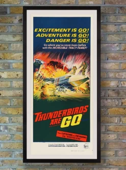 Vintage Thunderbirds Are Go Filmposter, 1966