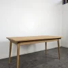 Vintage Tisch aus Buchenholz im skandinavischen Stil