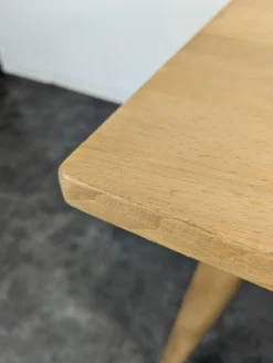 Vintage Tisch aus Buchenholz im skandinavischen Stil