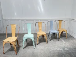 Vintage Tolix Stühle, 1960er, 5er Set