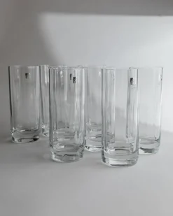 Vintage Trinkgläser von Luigi Bormioli, 1980er, 8er Set