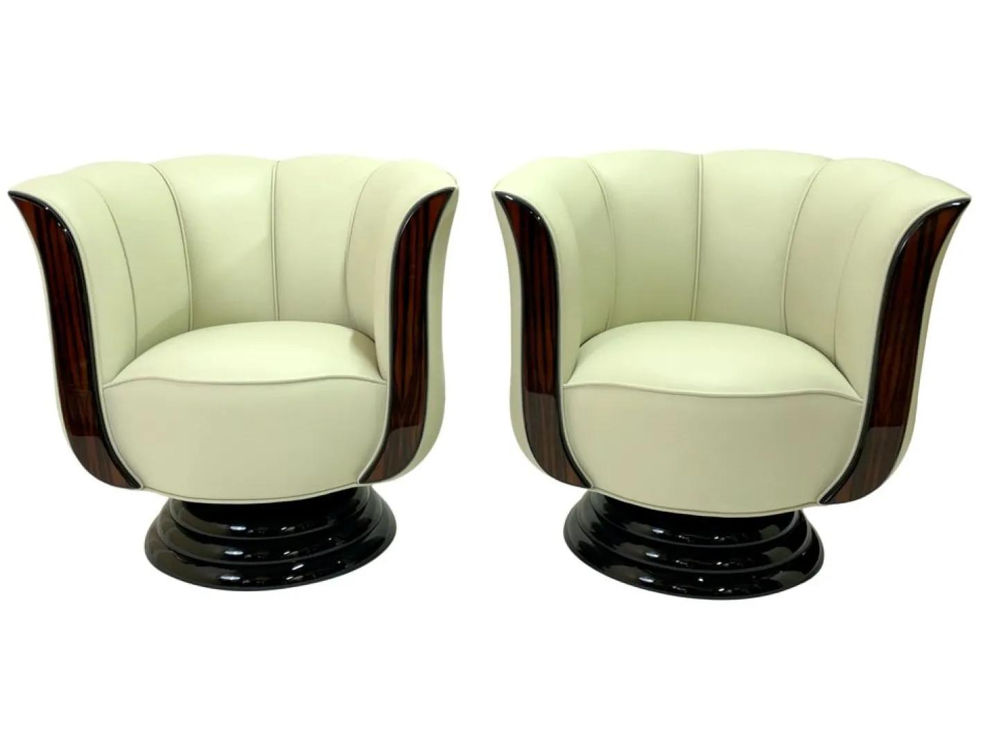 Vintage Tulip Stühle, 2er Set