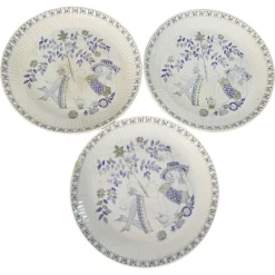 Vintage Turi-Design Lotte Teller, Norwegen, 1960er, 3er Set