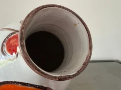 Vintage-Vase aus handbemalter Studio-Keramik von Giovanni De Simone, 1965