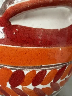 Vintage-Vase aus handbemalter Studio-Keramik von Giovanni De Simone, 1965