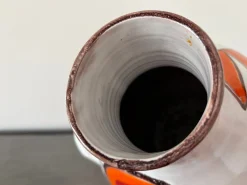 Vintage-Vase aus handbemalter Studio-Keramik von Giovanni De Simone, 1965